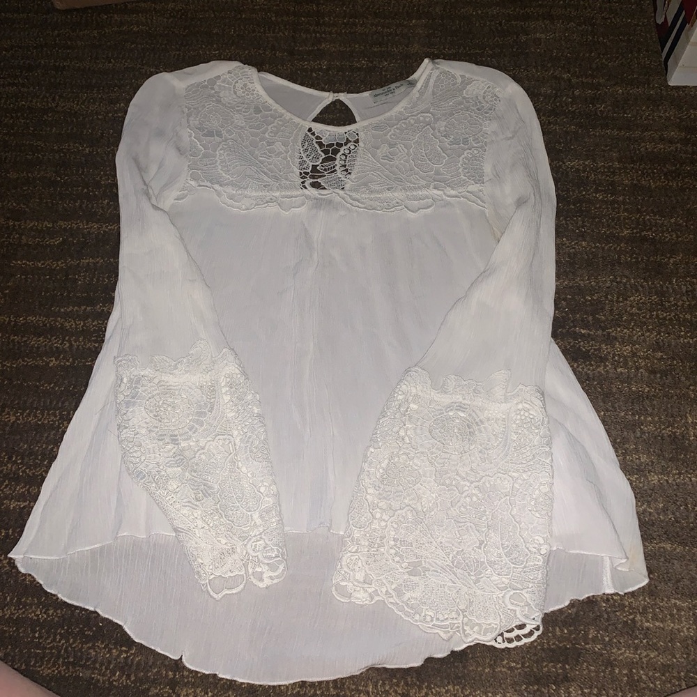 Vintage Abercrombie Lace Blouse